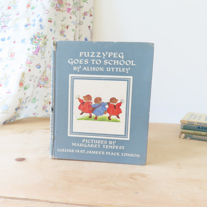 VINTAGE book - Fuzzypeg Goes to School (1970)