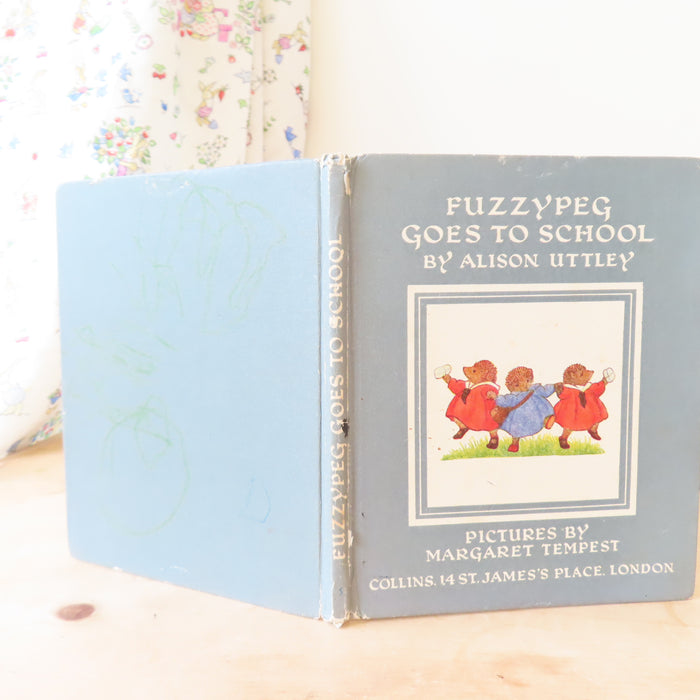 VINTAGE book - Fuzzypeg Goes to School (1970)