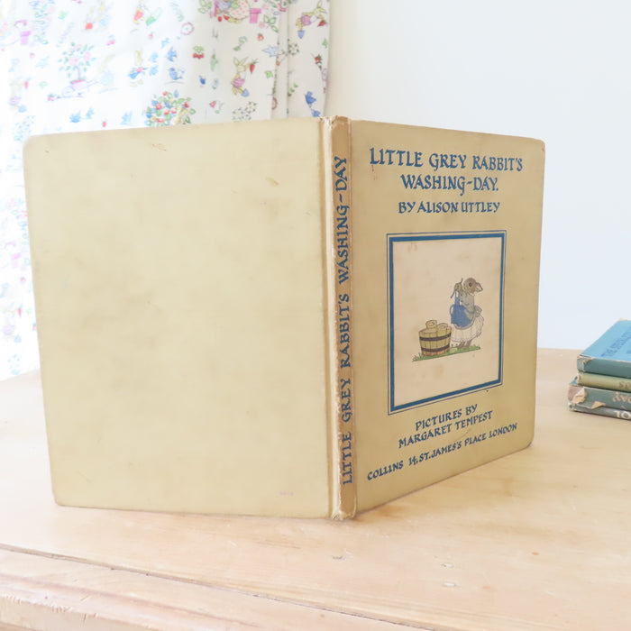 VINTAGE book - Little Grey Rabbit's Washing Day (1950)