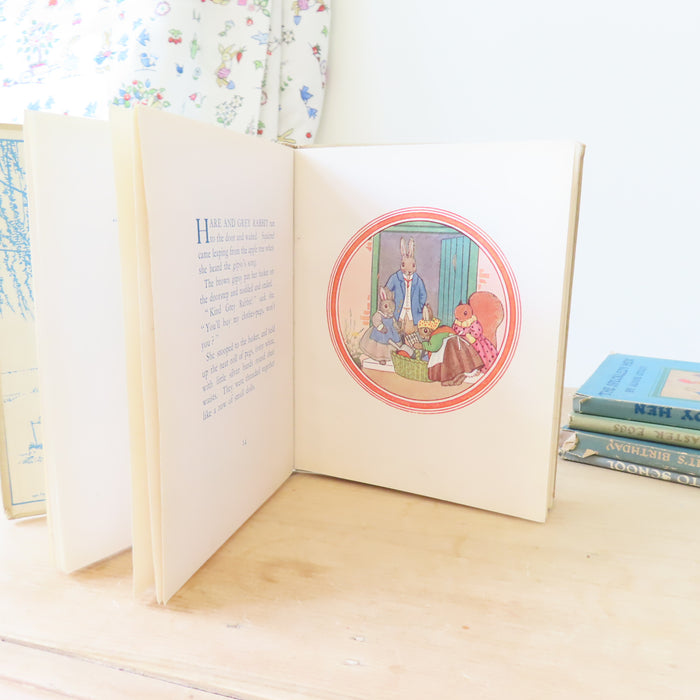 VINTAGE book - Little Grey Rabbit's Washing Day (1950)