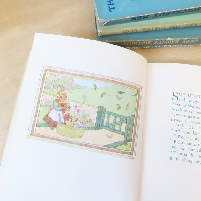 VINTAGE book - Little Grey Rabbit's Washing Day (1950)