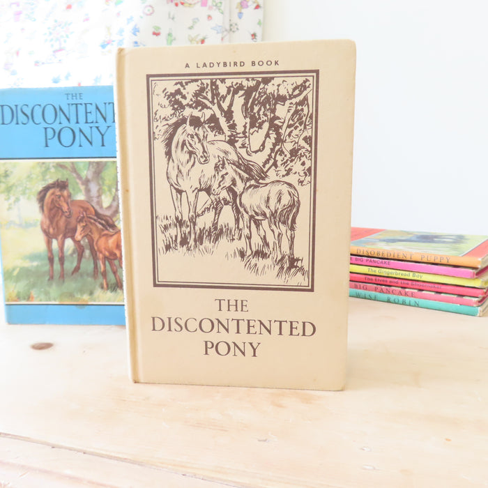 VINTAGE Ladybird book - The Discontented Pony (late 1950s)