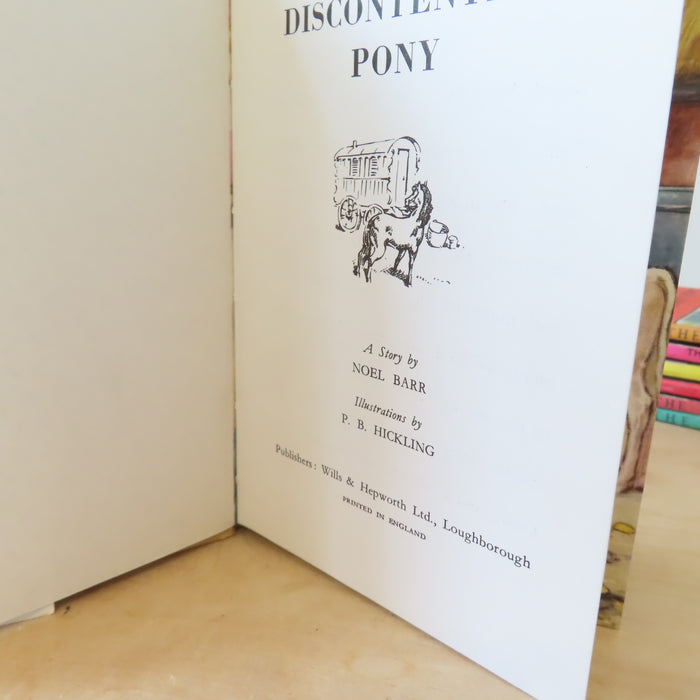 VINTAGE Ladybird book - The Discontented Pony (late 1950s)