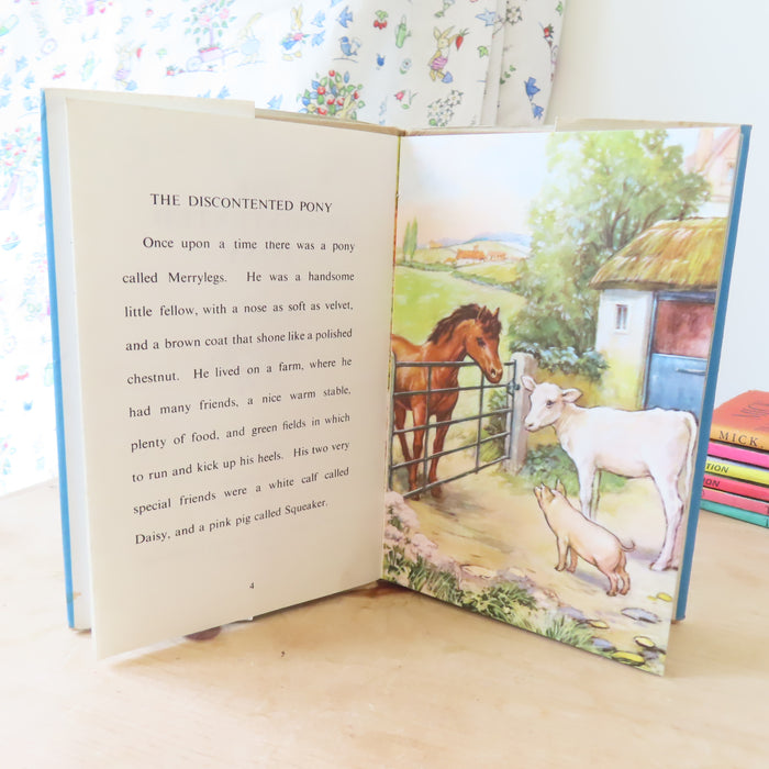 VINTAGE Ladybird book - The Discontented Pony (late 1950s)