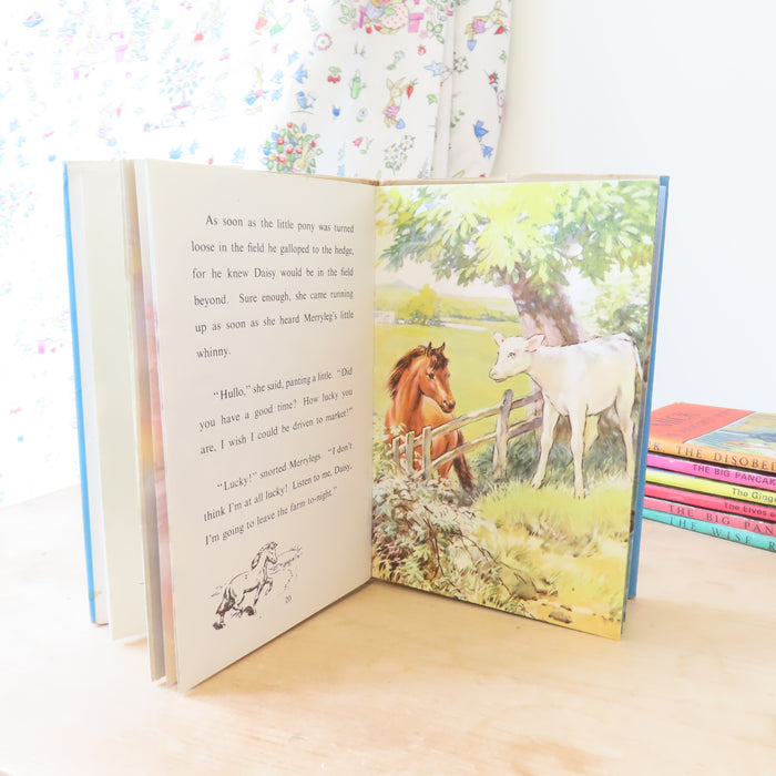 VINTAGE Ladybird book - The Discontented Pony (late 1950s)