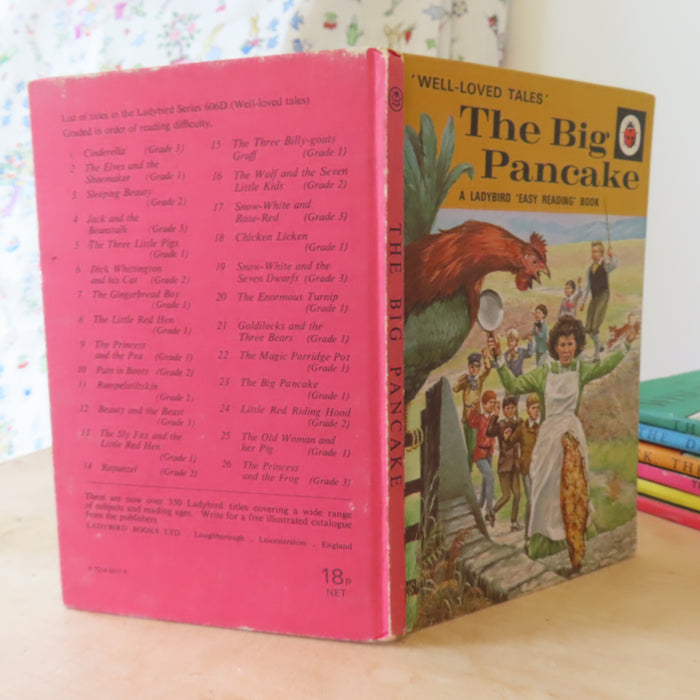 VINTAGE Ladybird book -  The Big Pancake (mid 1970s)