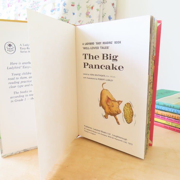 VINTAGE Ladybird book -  The Big Pancake (mid 1970s)
