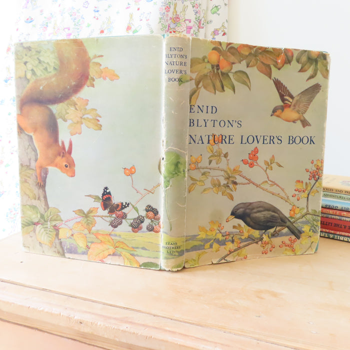 VINTAGE book -  Enid Blyton's Nature Lover's Book (1947)