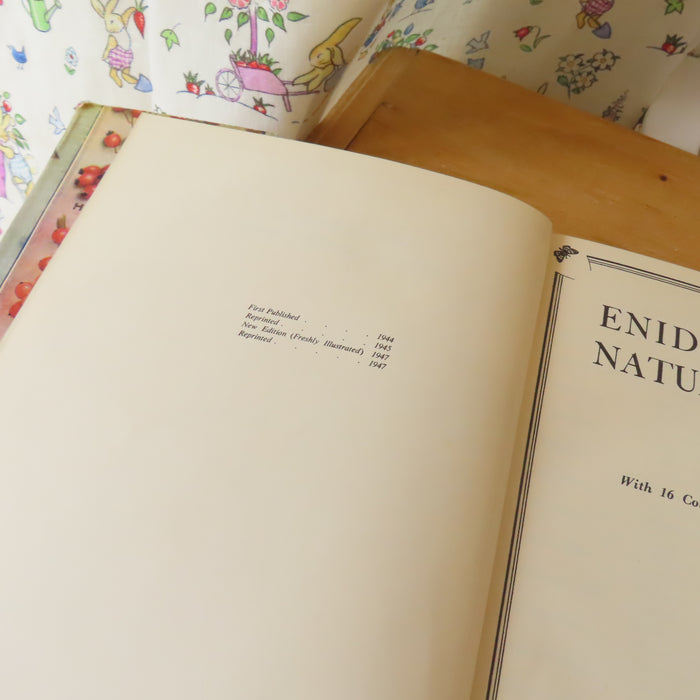 VINTAGE book -  Enid Blyton's Nature Lover's Book (1947)