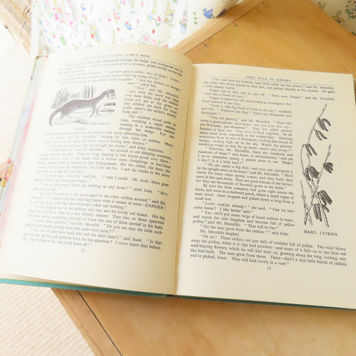 VINTAGE book -  Enid Blyton's Nature Lover's Book (1947)
