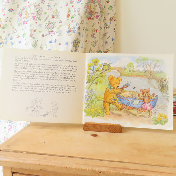 VINTAGE book -  Adventures of Plush and Tatty (1985)