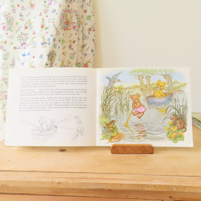 VINTAGE book -  Adventures of Plush and Tatty (1985)