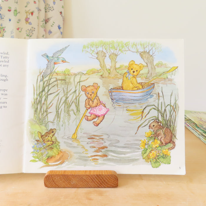 VINTAGE book -  Adventures of Plush and Tatty (1985)