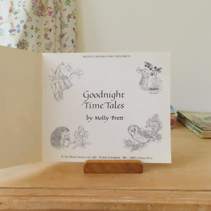 VINTAGE book -  Goodnight Time Tales (1982)