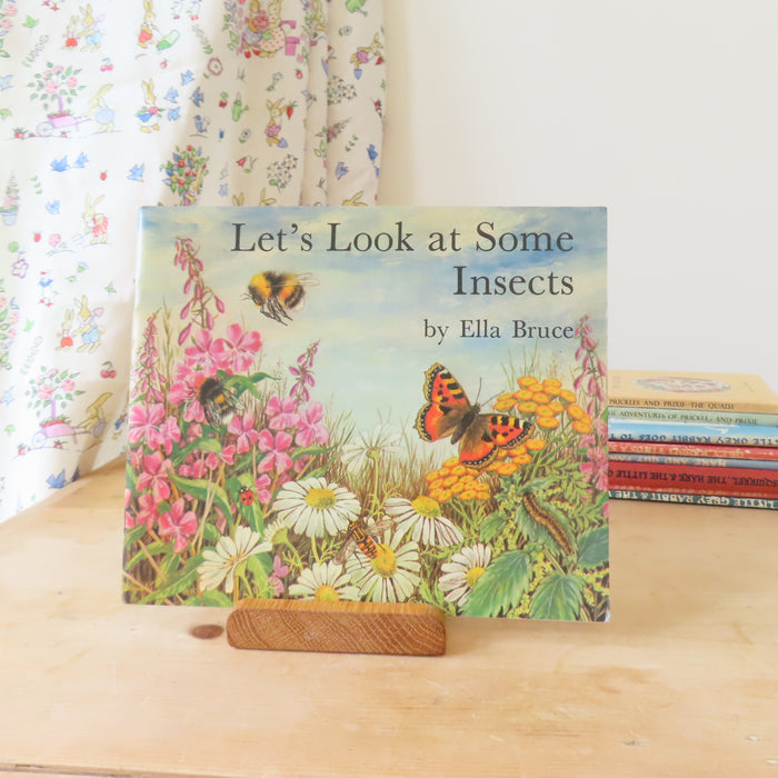 VINTAGE book -  Let's Look at Some Insects (1977)