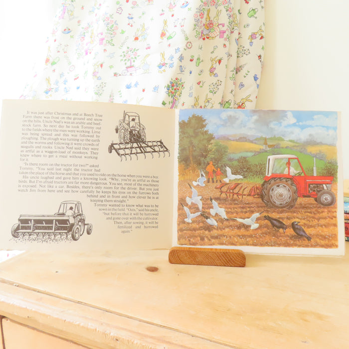 VINTAGE book -  Let's Visit the Farm (1974)