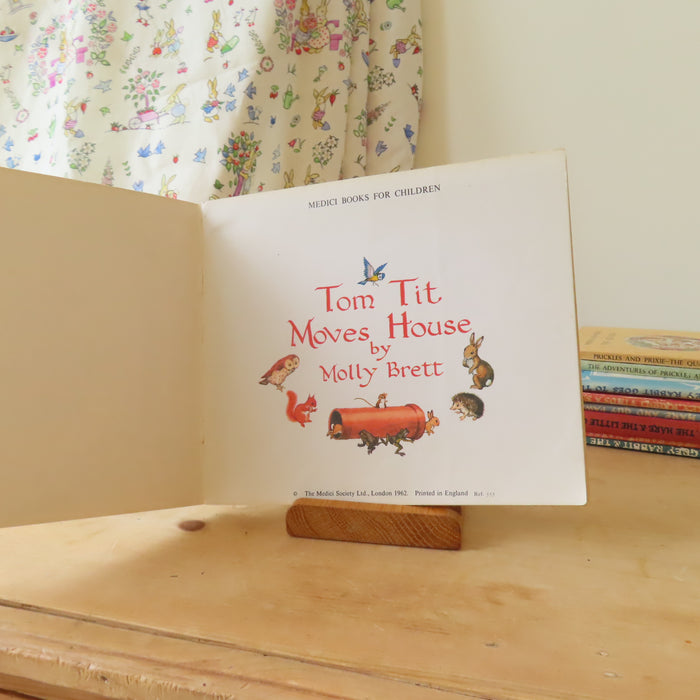 VINTAGE book -  Tom Tit Moves House (1962)
