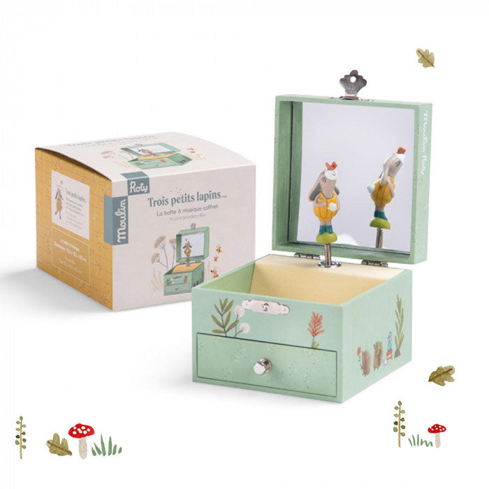 LÄSSIG Carillon Per Lettino – Buonanotte Dolce Con La Music Box Di Cotone Bio