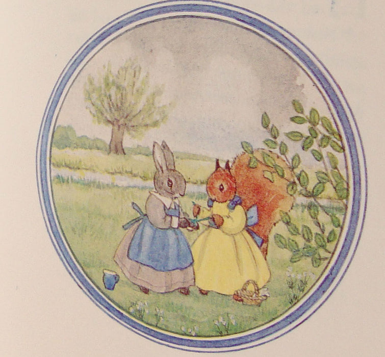 VINTAGE book - Grey Rabbit's May Day