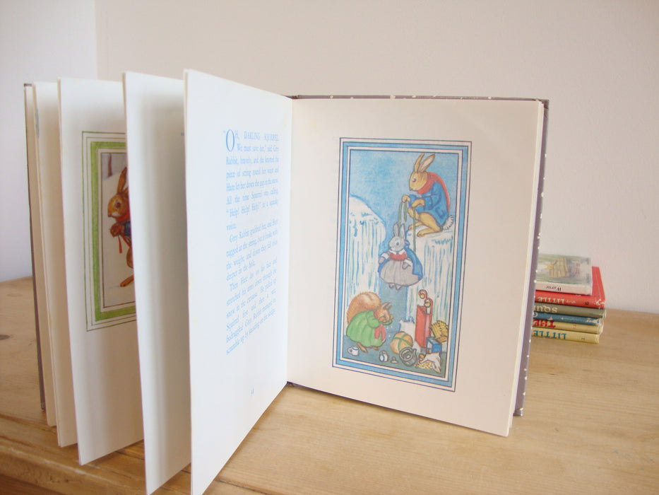 VINTAGE book - Little Grey Rabbit Goes to the North Pole