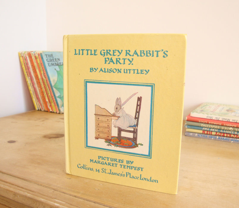 VINTAGE book - Little Grey Rabbit's Party
