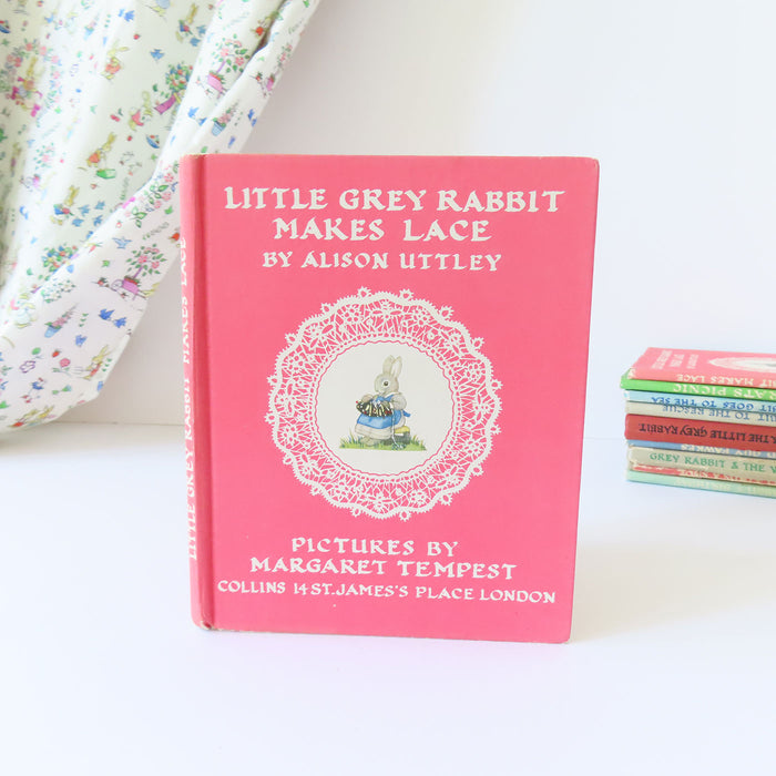 VINTAGE book - Little Grey Rabbit Makes Lace (1951)