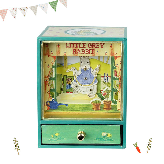 Trousselier Little Grey Rabbit Music Box