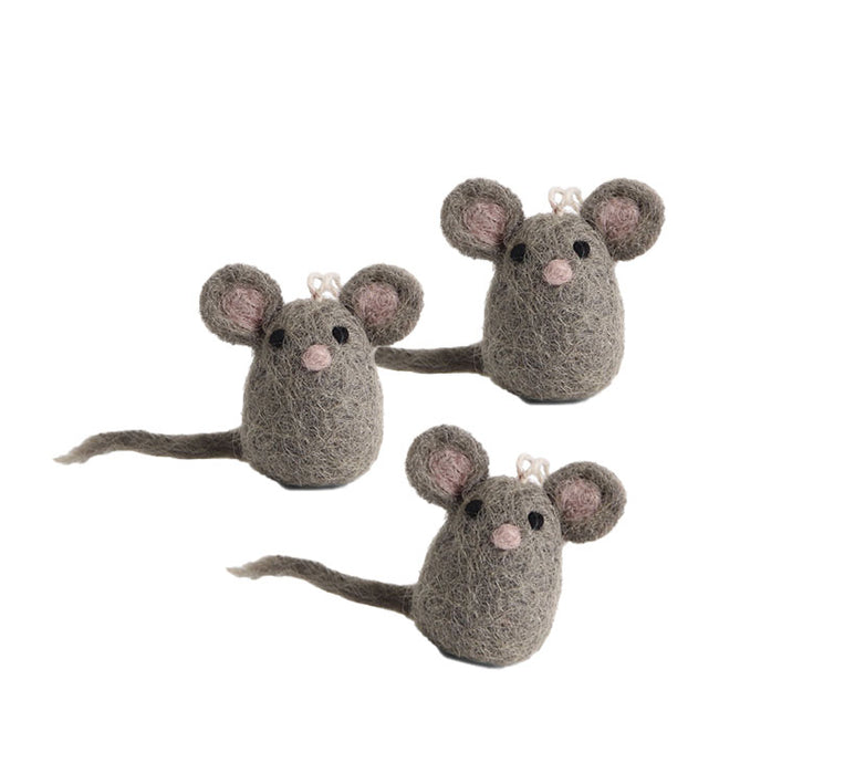 En Gry & Sif trio of tiny mice