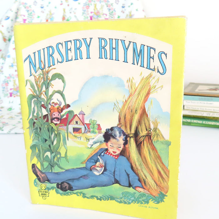 VINTAGE children's book - Nursery Rhymes (1945)