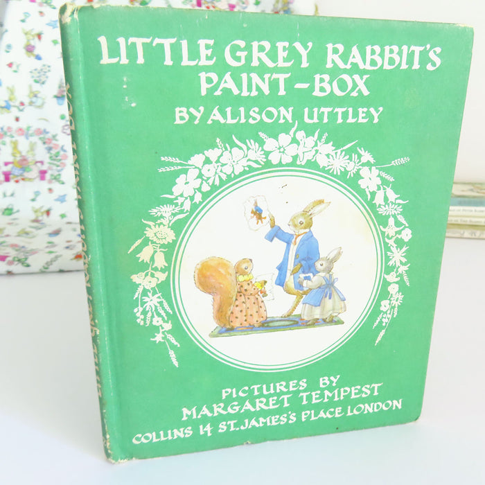 VINTAGE book - Little Grey Rabbit's Paint-Box (1970)