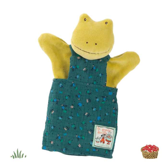 Moulin Roty hand puppet - Perlette Frog