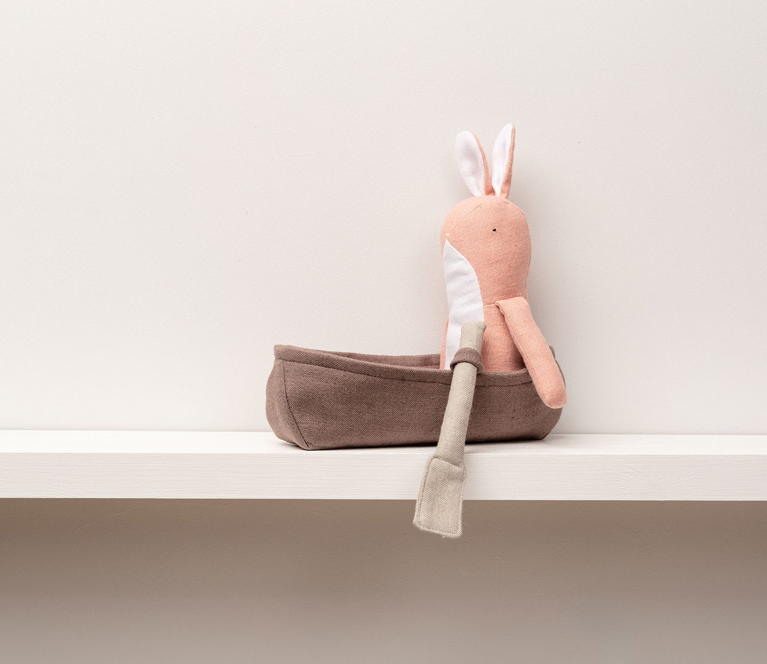 Mr Pickles Woodland Friends - Rachel Rabbit in a Boat– Cottontails Baby