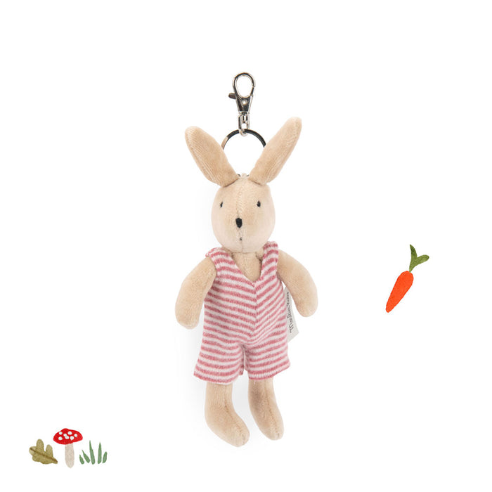 Moulin Roty Sylvain Rabbit key ring