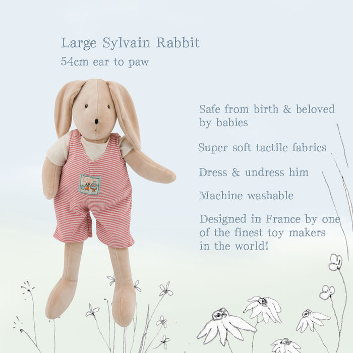 Moulin Roty large Sylvain Rabbit 54cm