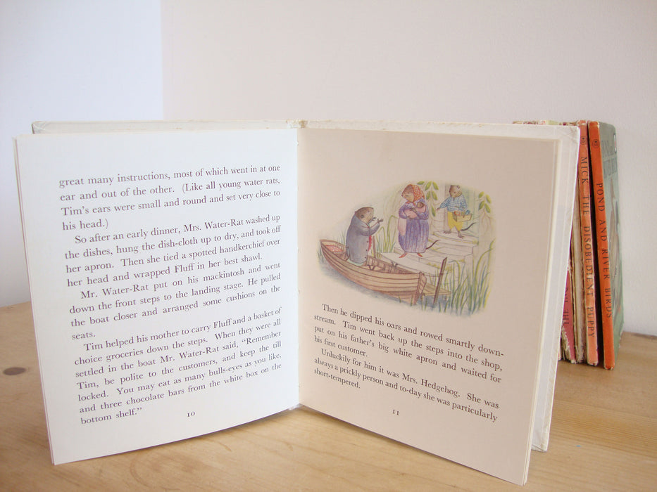 VINTAGE children's book - Tim Minds the Shop