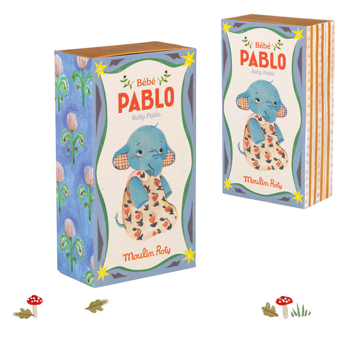 Moulin Roty Les Minouchkas baby Pablo elephant