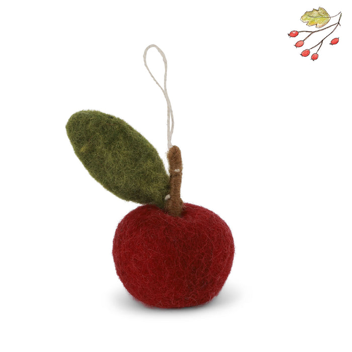 En Gry & Sif felt apple