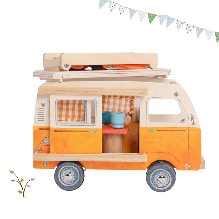Moulin Roty Grand Family Wooden Camper van