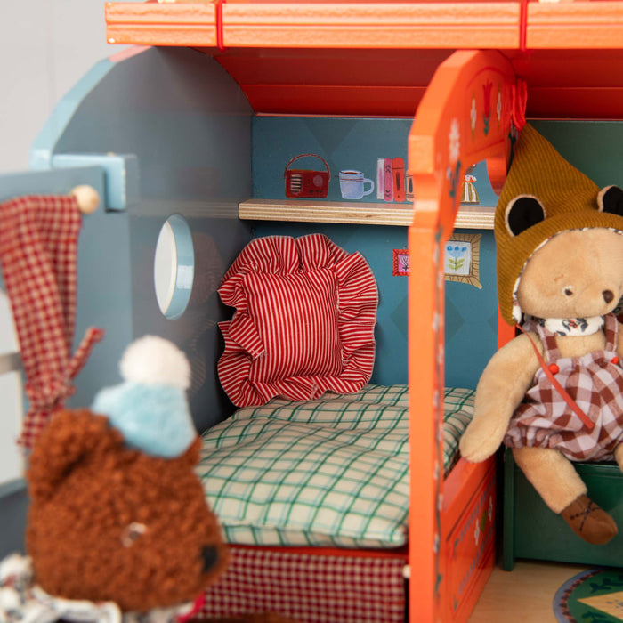 Moulin Roty Minouchkas Wooden Caravan