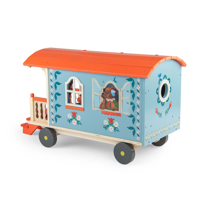 Moulin Roty Minouchkas Wooden Caravan