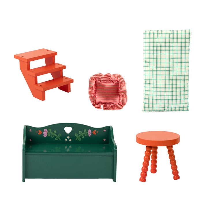 Moulin Roty Minouchkas Wooden Caravan