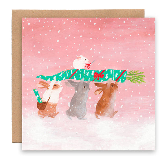 Greeting Card - Christmas Carrot