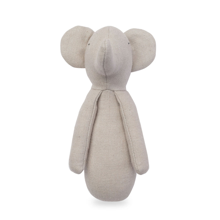 Mr Pickles Cotton Linen Elephant Rattle