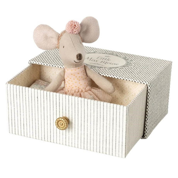 Maileg Mouse in a Drawer - Little Sister Ballerina