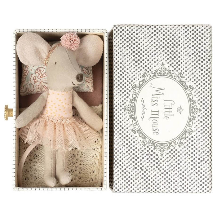 Maileg Mouse in a Drawer - Little Sister Ballerina
