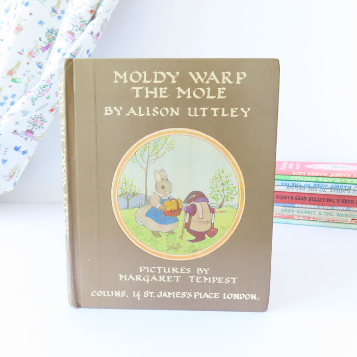 VINTAGE book - Moldy warp the Mole (1975)