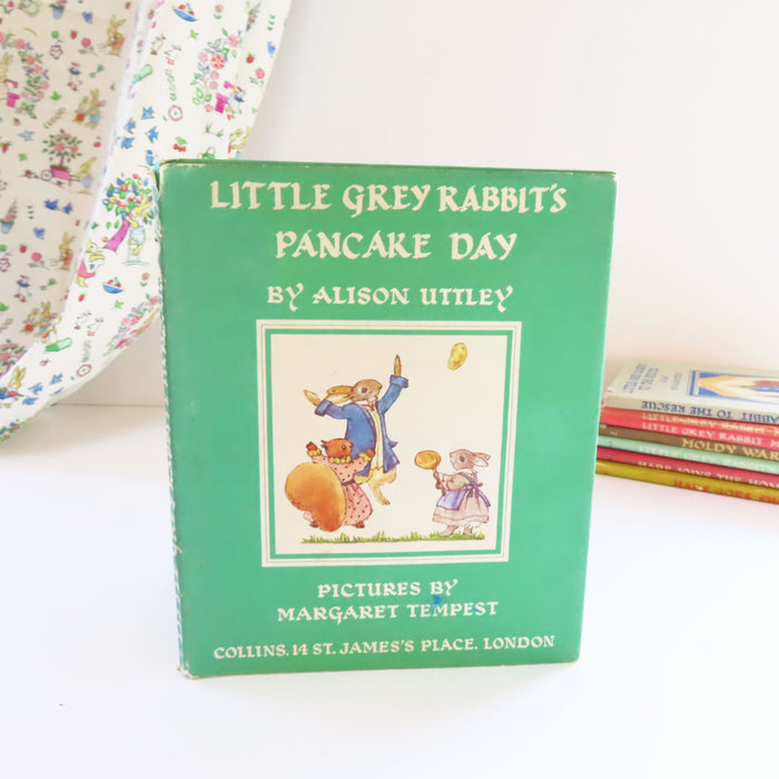 VINTAGE book - Little Grey Rabbit's Pancake Day with DJ (1967 - first edition)