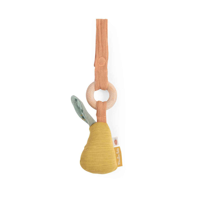 Moulin Roty pear teether & rattle
