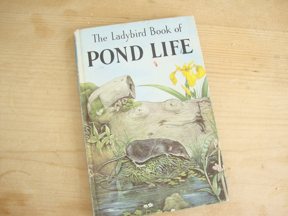 VINTAGE Ladybird -  The Ladybird Book of Pond Life