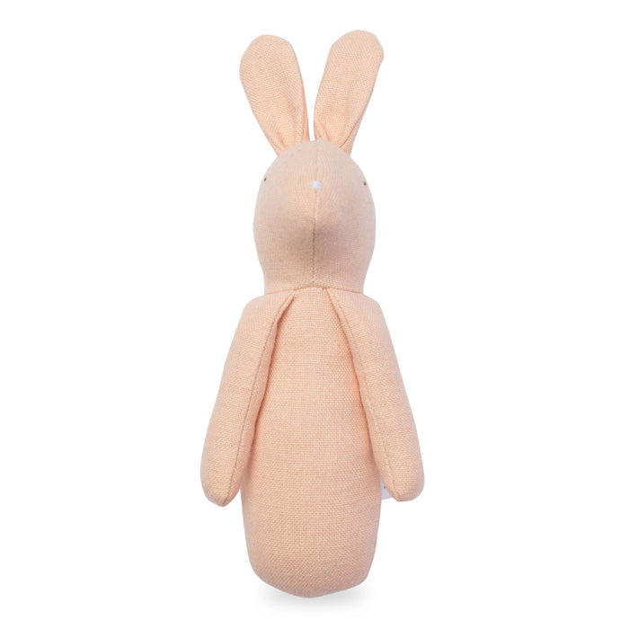 Mr Pickles Cotton Linen Rabbit Rattle